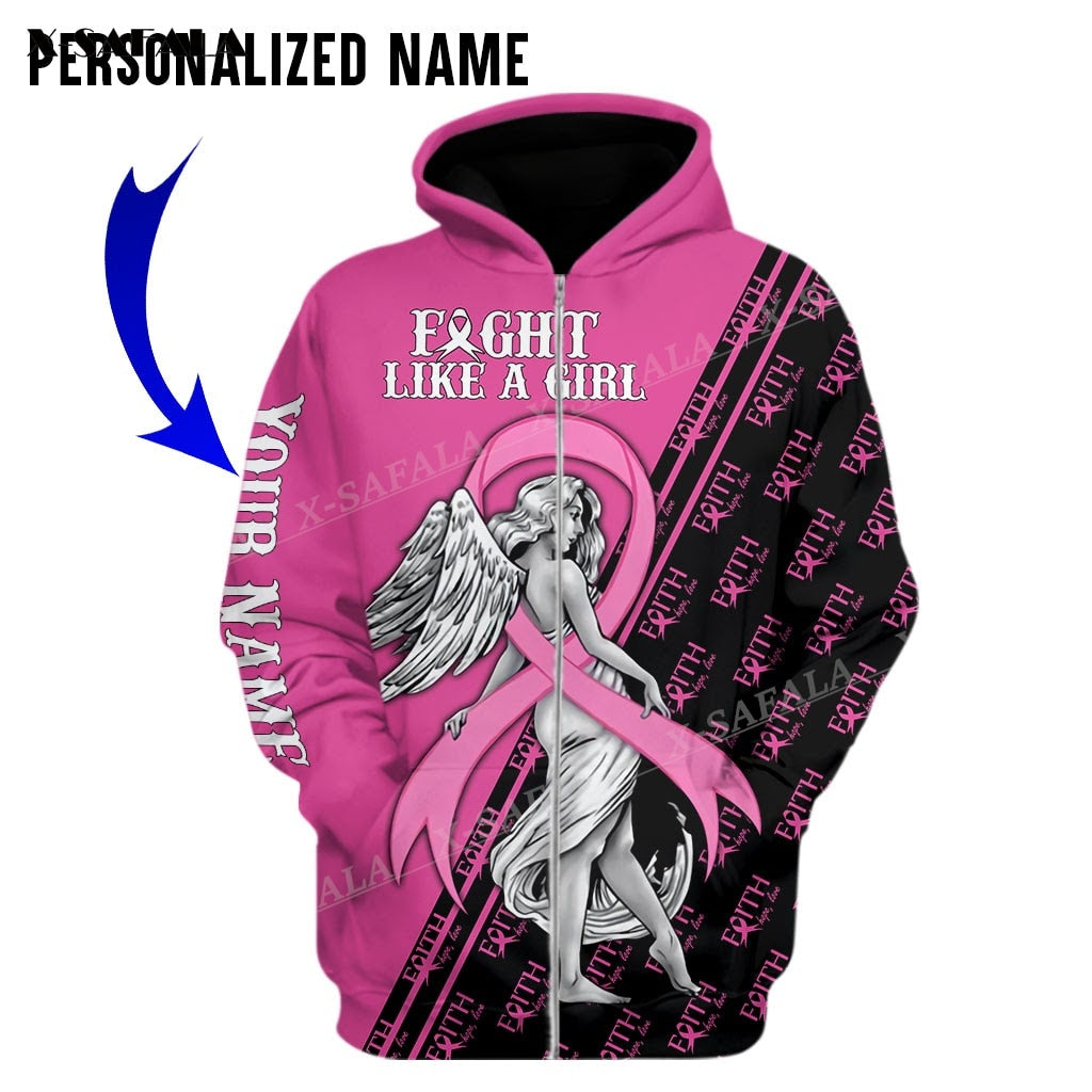 Breast Cancer Awareness Hoodies/Sweatshirts (Unisex)